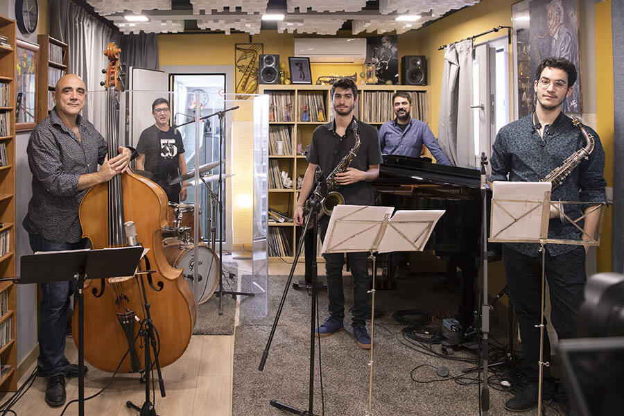 2020 - Recording at the Jazz House for Jazzing 11 vol 3