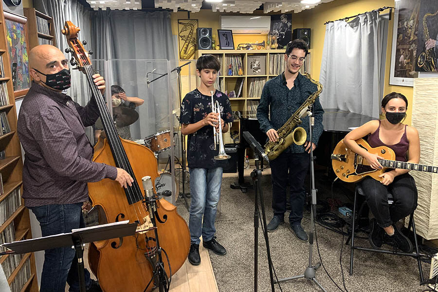 2020 - Recording at the Jazz House for Jazzing 11 vol 2