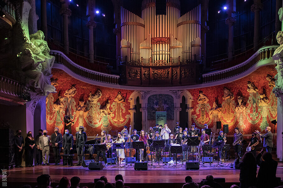 2020 - Performance by the Sant Andreu Jazz Band at the Palau de la Música, Barcelona Jazz Festival