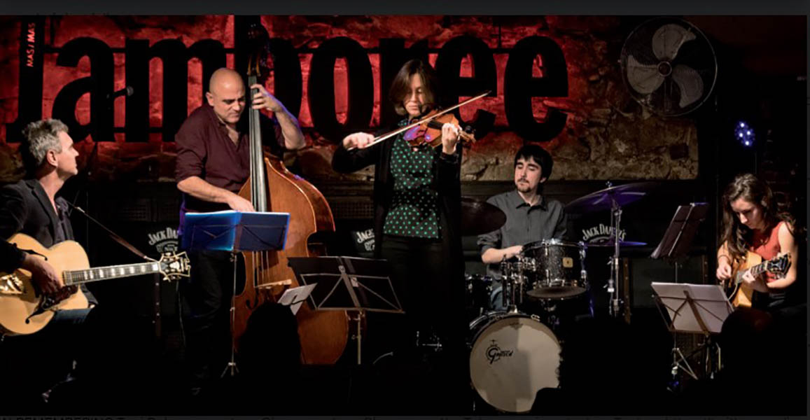 2019 - Presentation at the Jamboree Jazz Club of "The Magic Sound of Violin"