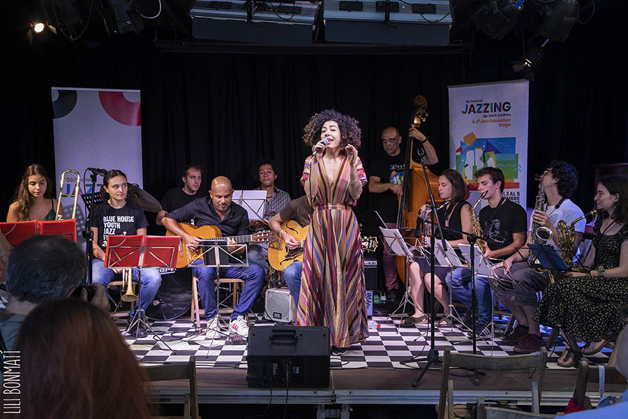 2022 - Performance by Vanesa Moreno Quintet and the SAJB at the Jazzing Festival