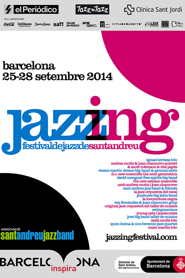 2014 - Jazzing Festival Poster