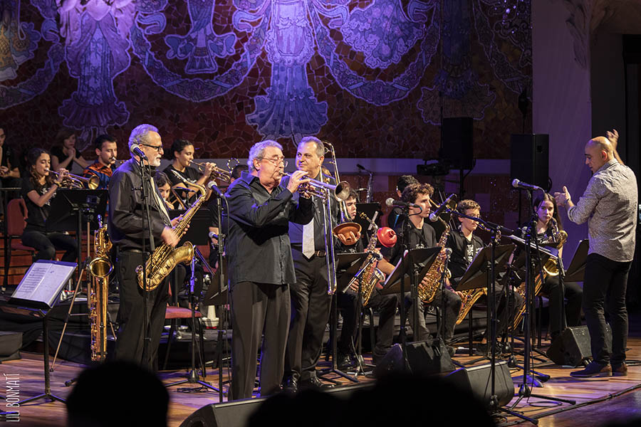 2022 - Concert at the Palau - Sant Andreu Jazz Band Passing the torch!