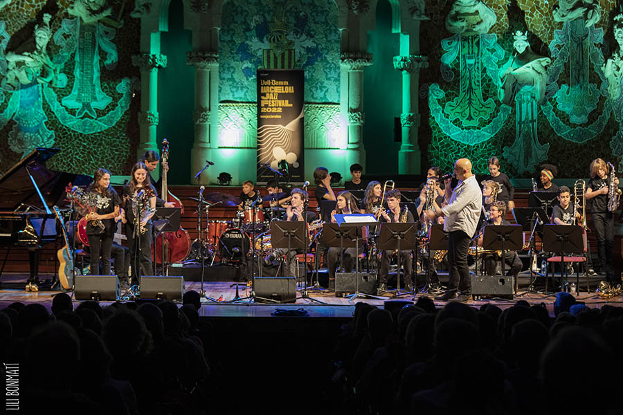 2022 - Concert at the Palau - Sant Andreu Jazz Band Passing the torch!