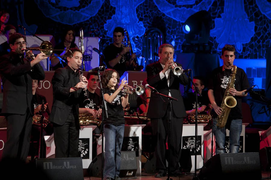 2010 - Concert by the Sant Andreu Jazz Band at the Palau de la Música