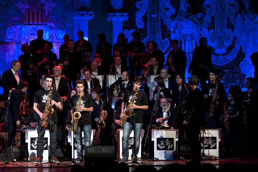 2010 - Concert by the Sant Andreu Jazz Band at the Palau de la Música