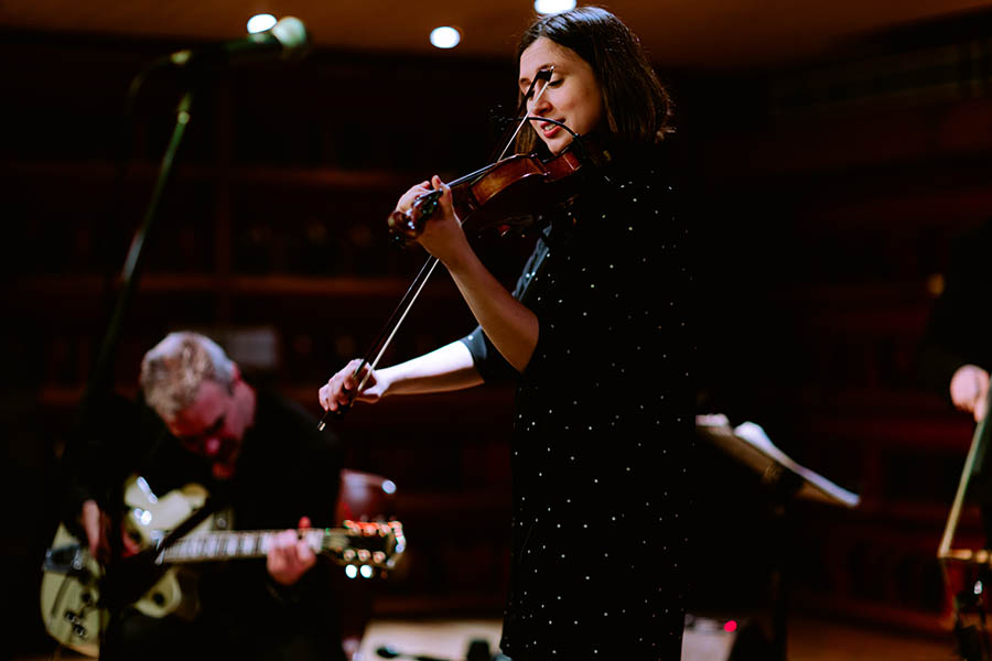 2023 Èlia Bastida and Josep Traver at the concert in Bangalore