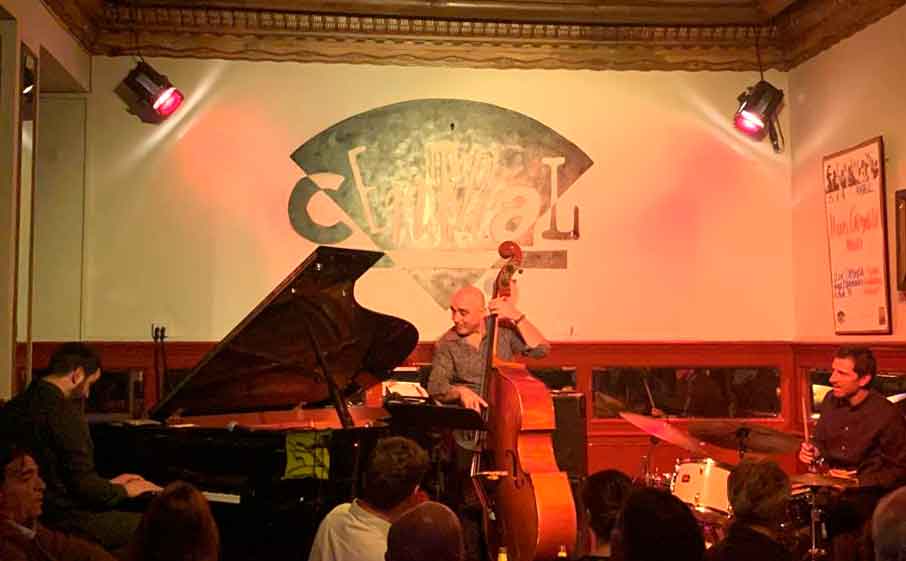 2023 - Lluís Capdevila, Joan Chamorro, Esteve Pi at Café Central, Madrid