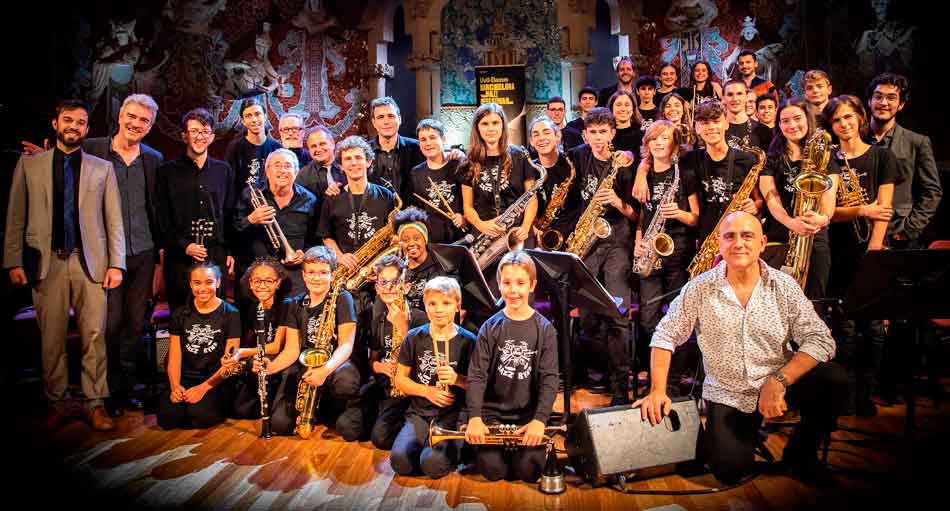 2022 - Concert at the Palau - Sant Andreu Jazz Band Passing the torch!