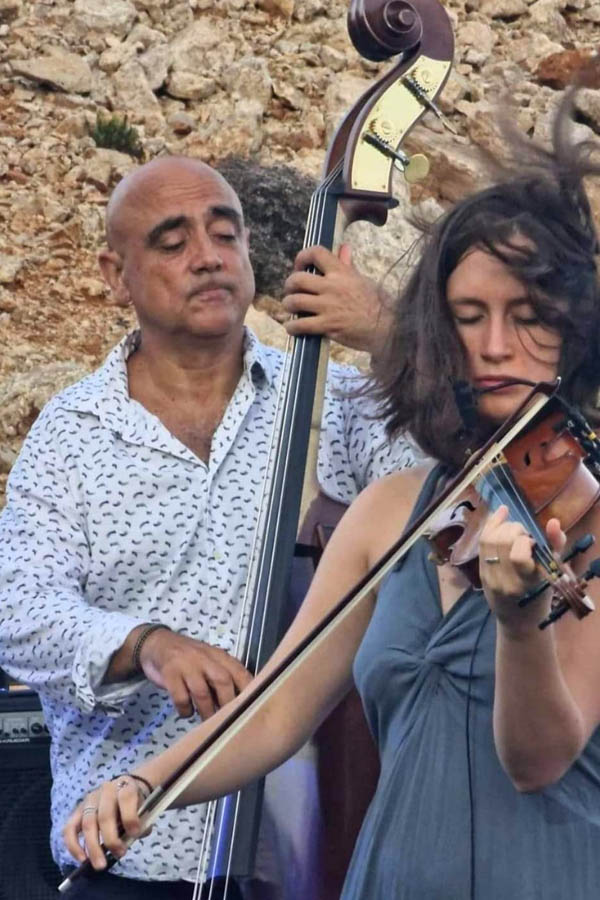 2023 - Èlia Bastida, Joan Chamorro & Josep Traver at the Estartit Jazz Festival (3)