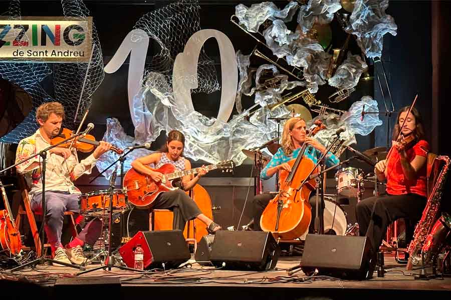 2023 - HalliGalli Quartet at the Jazzing