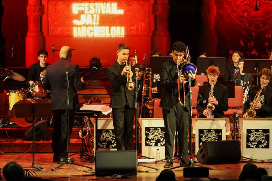 2025 - Performance by the Sant Andreu Jazz Band at the Palau de la Música