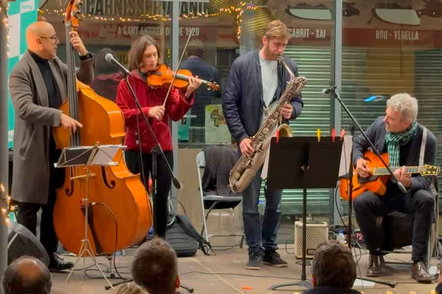 2025 - Elia Bastida, Paul Nedzela, Joan Chamorro & Josep Traver in Sant Andreu