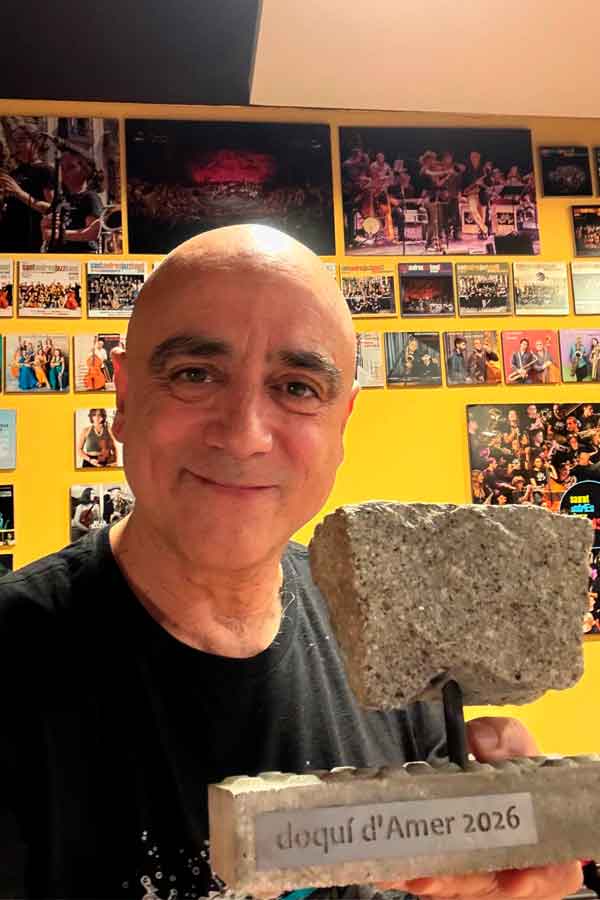 2026 - Joan Chamorro receives the Doquí d'Amer