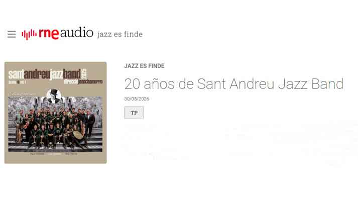Jazz es finde  - 20 años de Sant Andreu Jazz Band