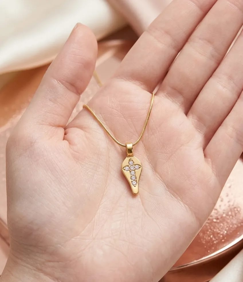Diamond Cross Thaali Small