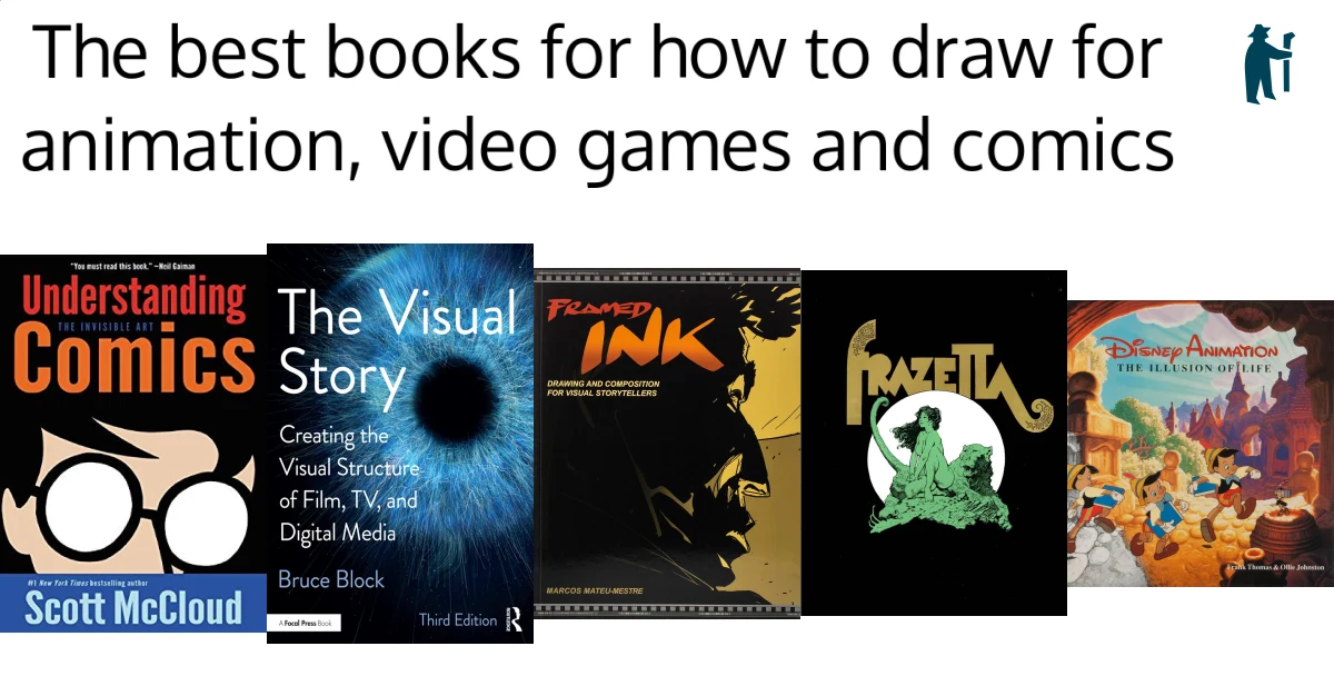 The best books for how to draw for animation, video games and comics The best books for how to draw for animation, video games and comics