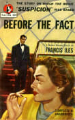 Book cover of Before the Fact