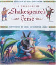 Book cover of A Treasury of Shakespeare's Verse