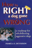 Book cover of How to Right a Dog Gone Wrong: A Road Map for Rehabilitating Aggressive Dogs