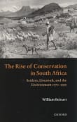 Book cover of The Rise of Conservation in South Africa: Settlers, Livestock, and the Environment 1770-1950