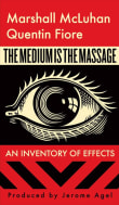 Book cover of The Medium is the Massage: An Inventory of Effects