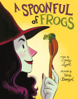 Book cover of A Spoonful of Frogs: A Halloween Book for Kids