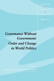 Book cover of Governance without Government: Order and Change in World Politics