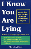 Book cover of I Know You Are Lying