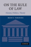 Book cover of On the Rule of Law: History, Politics, Theory
