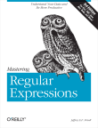 Book cover of Mastering Regular Expressions