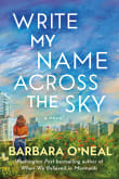 Book cover of Write My Name Across the Sky