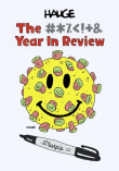 Book cover of The # * % < ! + & Year in Review