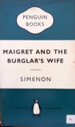 Book cover of Maigret and the Burglar's Wife