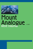 Book cover of Mount Analogue: A Tale of Non-Euclidean and Symbolically Authentic Mountaineering Adventures