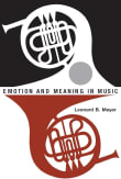 Book cover of Emotion and Meaning in Music