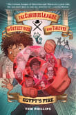 Book cover of The Curious League of Detectives and Thieves 1: Egypt's Fire