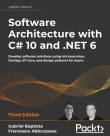 Book cover of Software Architecture with C# 10 and .NET 6