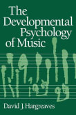 Book cover of The Developmental Psychology of Music