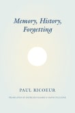 Book cover of Memory, History, Forgetting