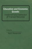 Book cover of Education and Economic Growth: Investment and Distribution of Financial Resources