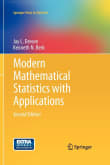 Book cover of Modern Mathematical Statistics with Applications