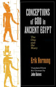 Book cover of Conceptions of God in Ancient Egypt: The One and the Many