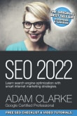 Book cover of SEO 2022: Learn search engine optimization with smart internet marketing strategies