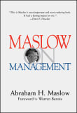 Book cover of Maslow on Management