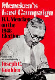 Book cover of Mencken’s Last Campaign: H.L. Mencken on the 1948 Election