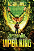 Book cover of The Curse of the Viper King