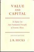 Book cover of Value and Capital