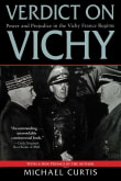 Book cover of Verdict On Vichy: Power and Prejudice in the Vichy France Regime