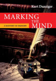 Book cover of Marking the Mind: A History of Memory